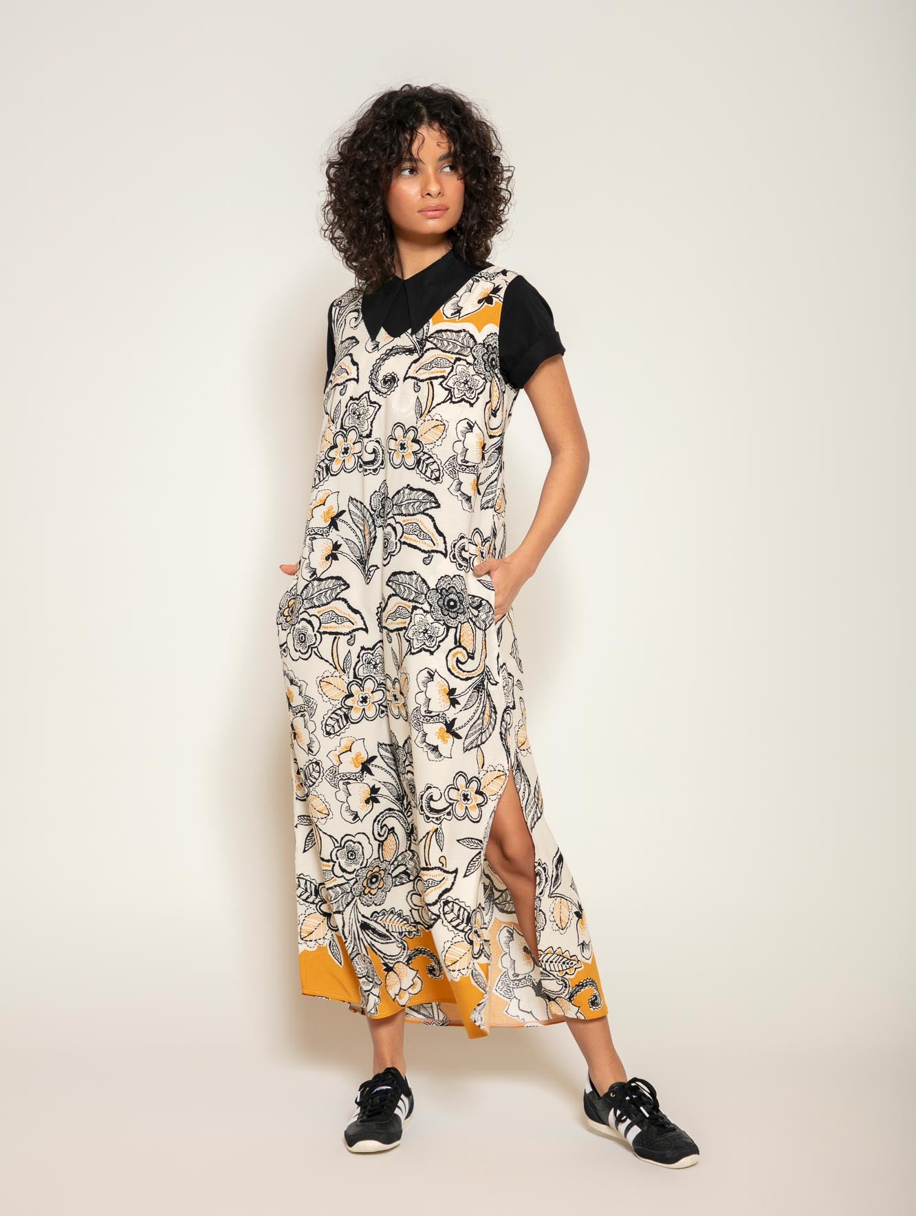 FLORAL CARAMELO
